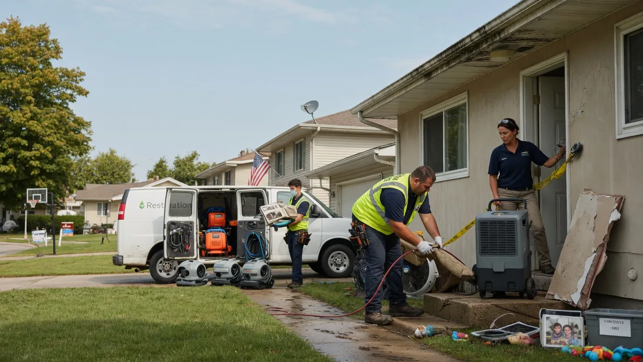 Water Damage Restoration in Carrollton, VA near me